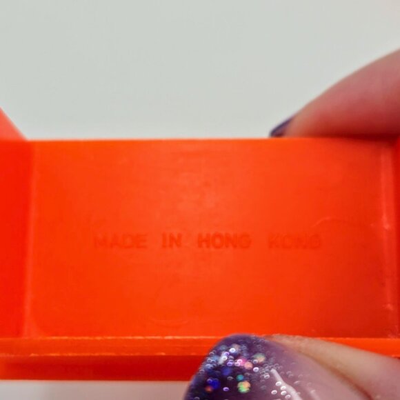 Vintage School Toys Little People Desk Chair Boy Girl Hong Kong Read - Picture 7 of 9